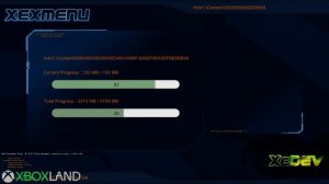 Как записать игру на Xbox 360 freeBOOT через XeXMenu 1.1