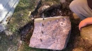 Как расколоть камень