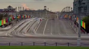 МОСКВА  Безумно красивое видео в ускоренной съёмке