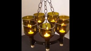 Светильник из бутылок своими руками/Lamp made of bottle with your hands