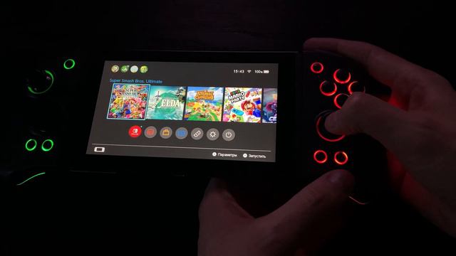 QRD Stellar T3 Удобная замена JOY-CON для Nintendo Switch смотреть онлайн
