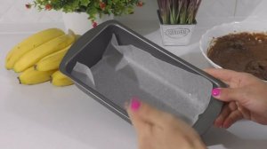 ШОКОЛАДНЫЙ КЕКС с бананами САМЫЙ ПРОСТОЙ РЕЦЕПТ