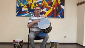 РИТМ ЛЕЗГИНКИ / УРОКИ ИГРЫ НА БАРАБАНЕ / 3 УРОК