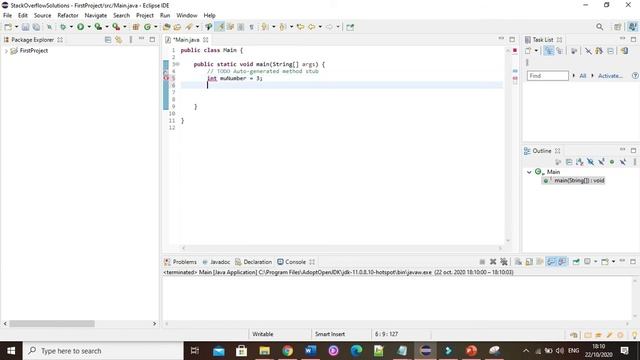 Variables & Data Types - JAVA introduction - 1 смотреть онлайн