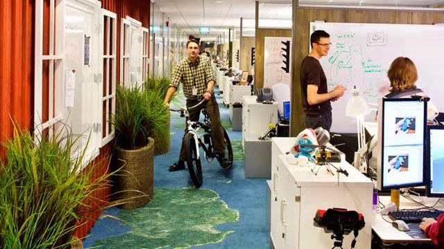 Video Tour of Google Office in Stockholm, Sweden