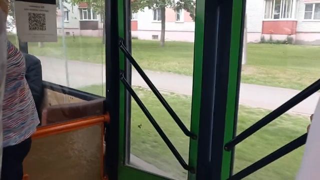 Поездка на автобусе МАЗ-103.065 (022220) //АВ 5489-1//. Маршрут 3. смотреть онлайн