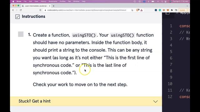 Node setTimeout Function JavaScript Promises Explained, Promises in JavaScript Explained, Codecadem