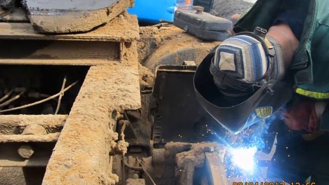 Ремонт и сварка грузовых машин. Выезд сварочной бригады. Компания М-сварка. смотреть онлайн