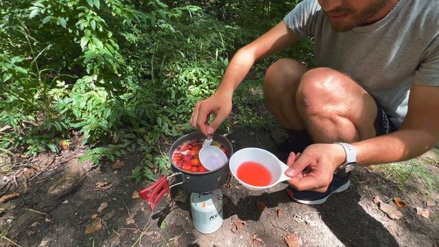 Влог: Поход с Ребенком в Лес с Палаткой // Готовим Обед в Лесу