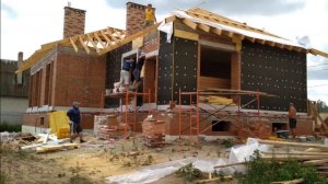 Вальмовая (сложная) крыша.