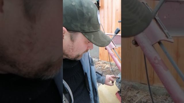 Снимаем двигатель с мотоблока СССР#ремонт /часть2#shortsvideo