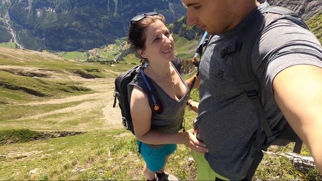 ALLMENGRAT - Hiking the sharp ridge between Kandersteg and Adelboden / SWITZERLAND смотреть онлайн