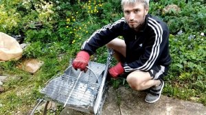 Мангал из барабана стиральной машины