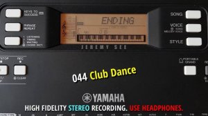 Yamaha PSR E363 | Dance & Disco Styles Demo & Review (Yamaha PSR-EW300)