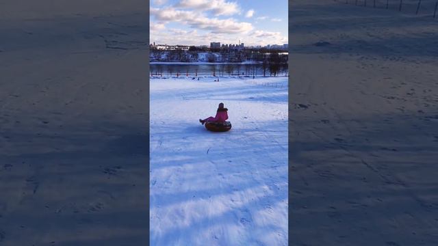 Лучшие тюбинговые горки. Коломенское