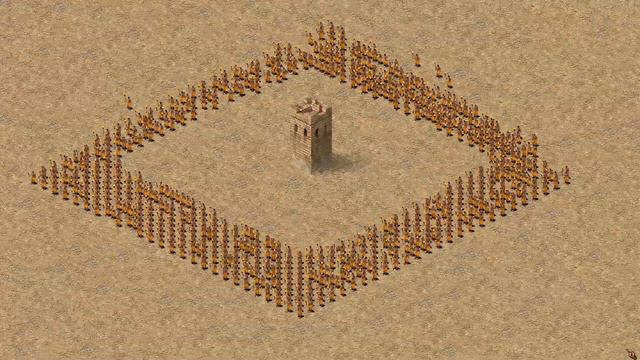 1 Archer vs 1500 Slaves ON 1000 SPEED - Stronghold Crusader смотреть онлайн