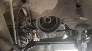 mercedes vito - проворот шкива коленвала