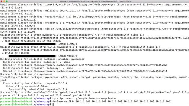Kubernetes Tutorial | Deploy Kubernetes Nodes and cluster using Kubespray and Ansible.