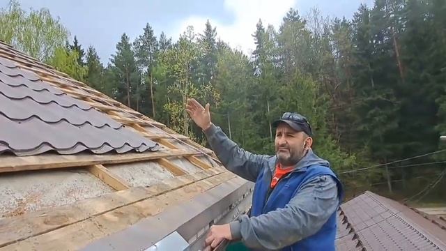 Переделываем ошибки застройщика при монтаже крыши смотреть онлайн