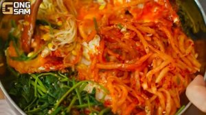 ASMR MUKBANG 집밥 열라면 통스팸 김치 계란후라이 먹방! FIRE NOODLES & KOREAN HOME MEAL EATING SOUN