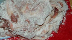 Свинина запеченая с грибами и морковью по-корейски