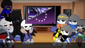 Sans AU react to Dream and Nightmare meme/Dreamtale brothers (⚠️My AU⚠️) part. 2