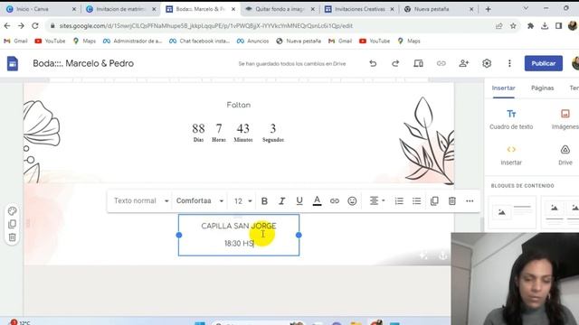 ? Como hacer INVITACION para BODA digital INTERACTIVA + Plantilla смотреть онлайн