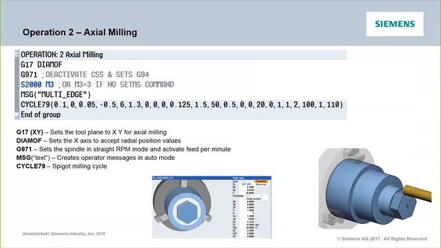 Programming  C & Y axis Lathes in G code with ProgramGuide