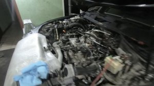 Volkswagen Touareg 3.0 CRCA Замер компрессии двигателя