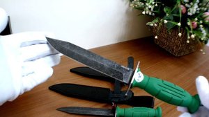 Нож Разведчика (НР-43) ВИШНЯ. Рукоять квартопрен
