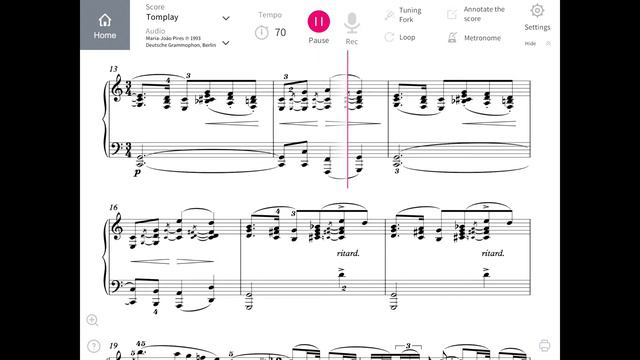 Schumann's Carnival Scenes from Vienna, Opus 26 - II. Romanze : Piano Sheet Music смотреть онлайн