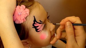 Аквагрим "Бабочка"
