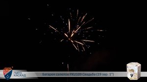 Батарея салютов PKU109 Свадьба (19 зар. 1)