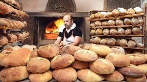 Делаем деревенский хлеб на закваске в пекарне! Секреты традиционного турецкого хлеба.