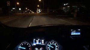 POV Night Drive: 2016 Ford Escape