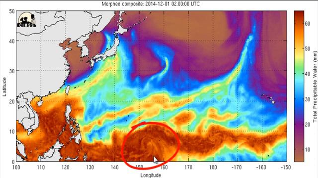 Tropical Storm 22 (HAGUPIT) formed after a huge microwave anomaly or pulse disappeared смотреть онлайн