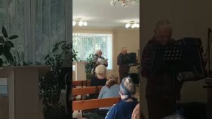 Мира Заступник Отец милосердия. (Христианский псалом под аккомпанемент на баяне).