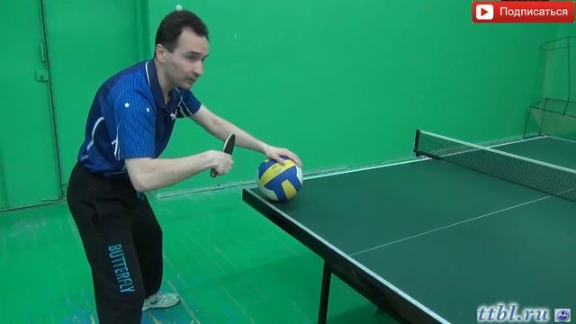 #Уроки настольного тенниса  Часть 56  Чоп блок  Chop block смотреть онлайн