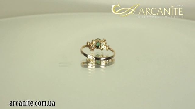 Arcanite Кольцо с изумрудом R-6675 смотреть онлайн