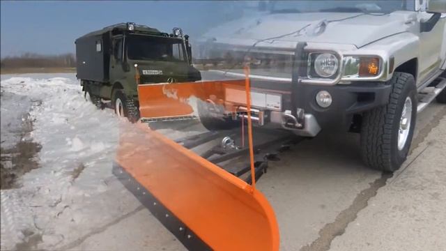 Отвал для Mercedes-Benz Unimog смотреть онлайн