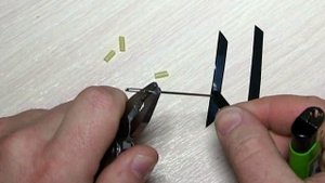 Простейший и крутейший кивок для зимней удочки за 2 минуты 20 секунд своими руками.