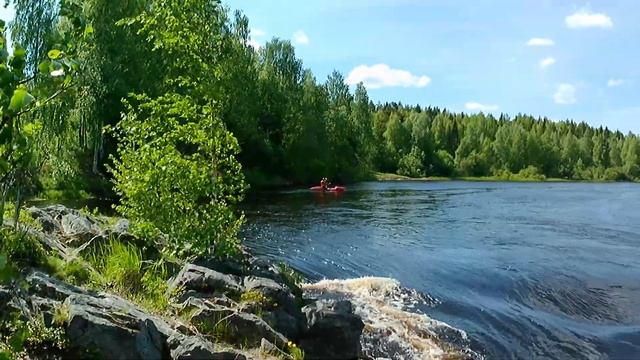 Река Шуя, порог большой Толли. 11.06.2023 г. Часть 1. смотреть онлайн