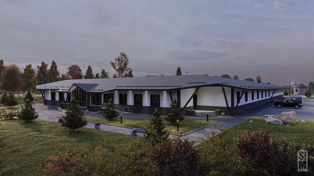 Проект реконструкции Сольвычегодского санатория. Корпус грязелечебницы смотреть онлайн