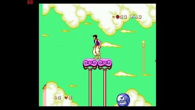 Видеопрохождение и обзор Aladdin(Аладин)Nes,Dendy.