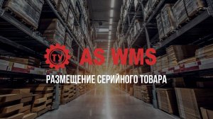 Размещение серийного товара _ AS WMS