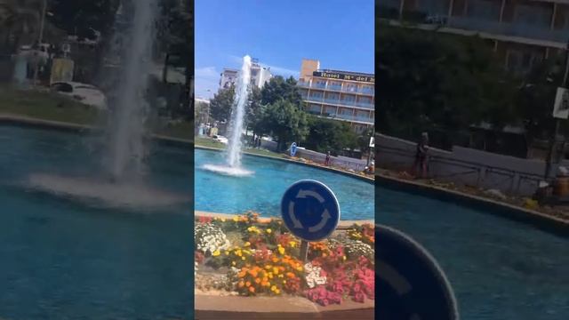 #shorts Испанский фонтан(каталонский)Spanish fountain, красота природы, по дорогам Коста Брава