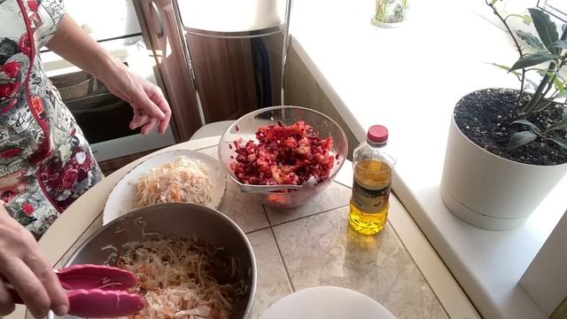 Уютный день. Готовлю винегрет. Разговоры у окна. смотреть онлайн