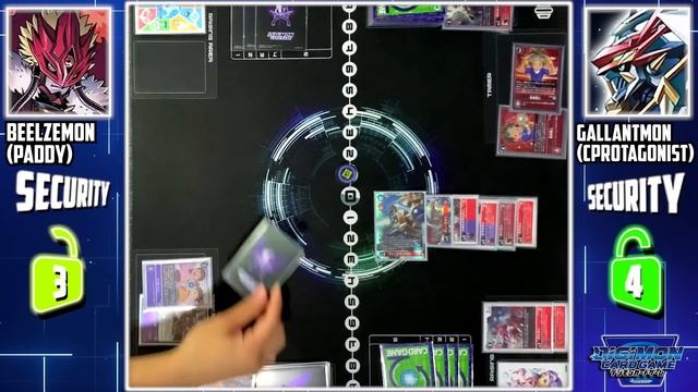 Digimon Card Game : Beelzemon X Purple VS Gallantmon X Red BT-12