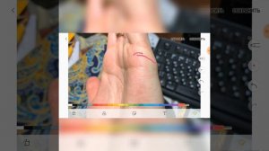 Линия любовника на руке #хиромантия