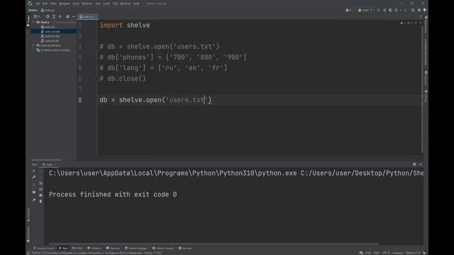 [Python] База данных на минималках | Чем заменить MySQL в Python смотреть онлайн